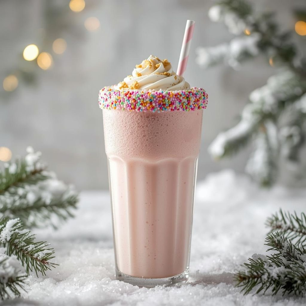 Froted Holiday Cookie Milkshake