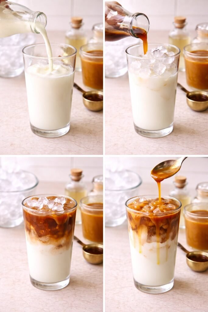 How to Make an Iced Caramel Macchiato at Home