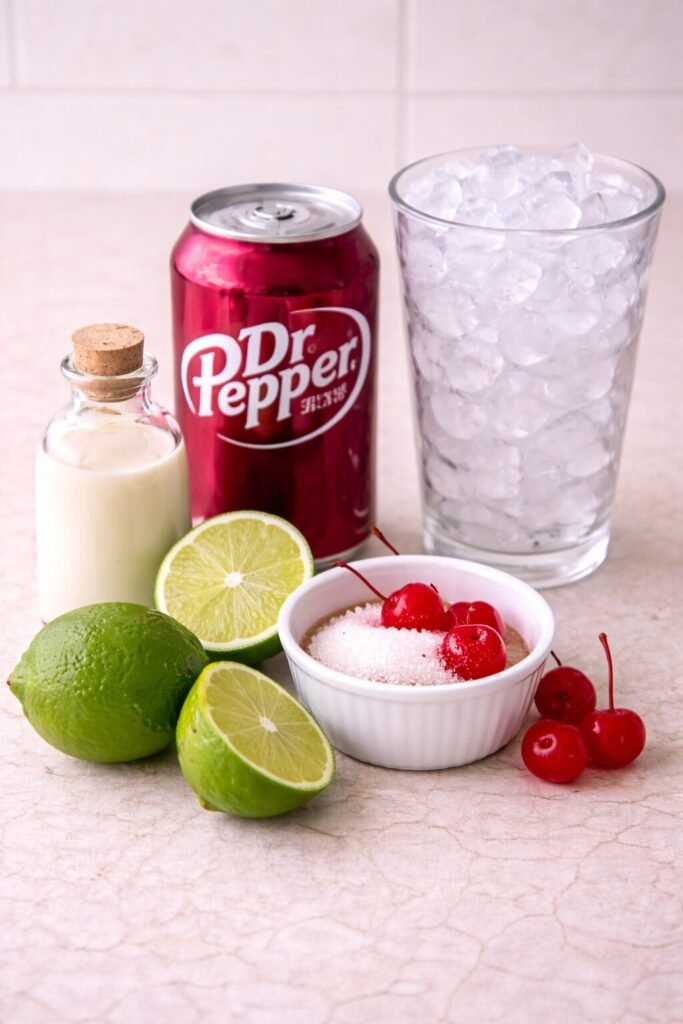 Ingredients You’ll Need to make Fun Dirty Dr. Pepper