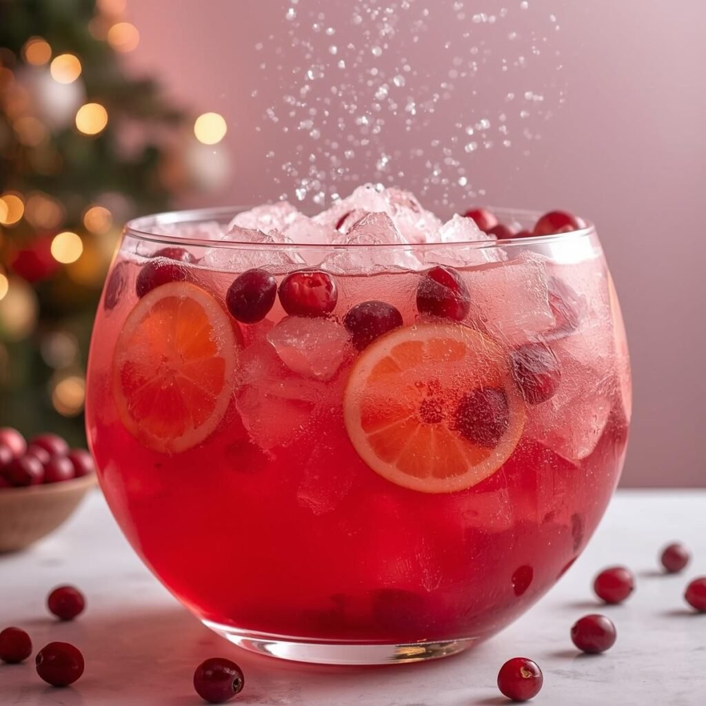 New Year’s Celebration Slush Punch