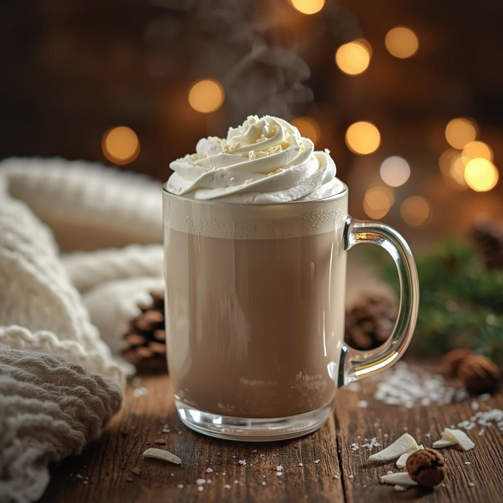 Creamy 3-Ingredient White Hot Chocolate