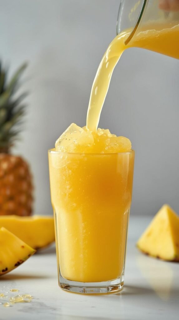 FLAVOR VARIATIONS YOU’LL WANT TO TRY with homemade pineapple slushie