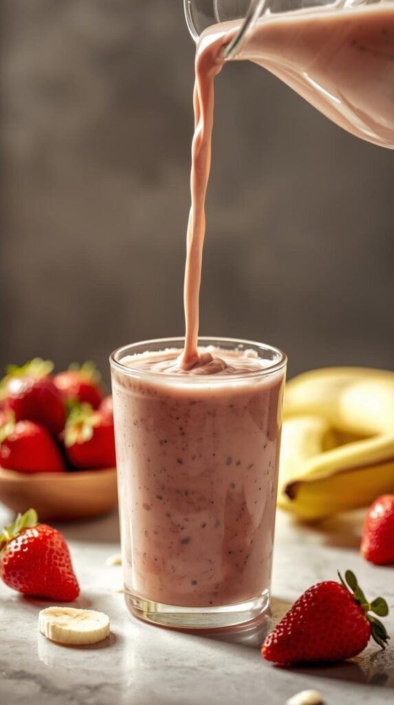 EASY VARIATIONS YOU’LL ACTUALLY WANT TO TRY With Strawberry Banana Smoothie 