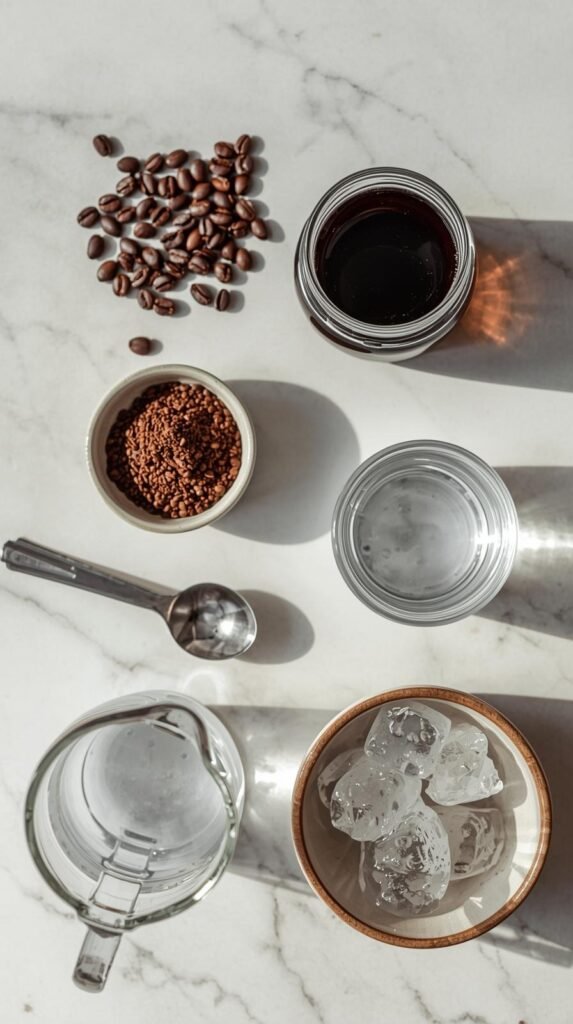 Ingredients You Need to make Classic Cold Brew Coffee Overnight (Smooth, Bold & Effortlessly Cool)