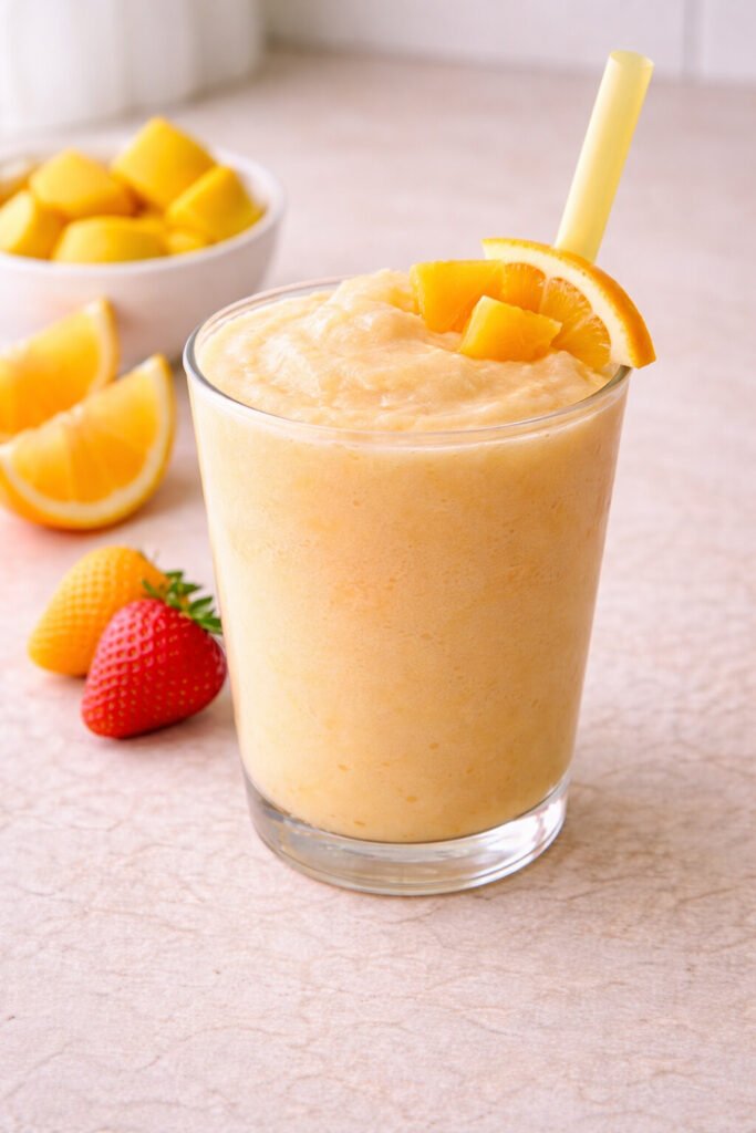 Mango Orange Cream Slushie