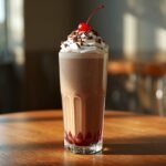Chocolate Cherry Frappe