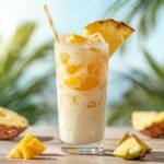 Summer Drink With Coconut Milk