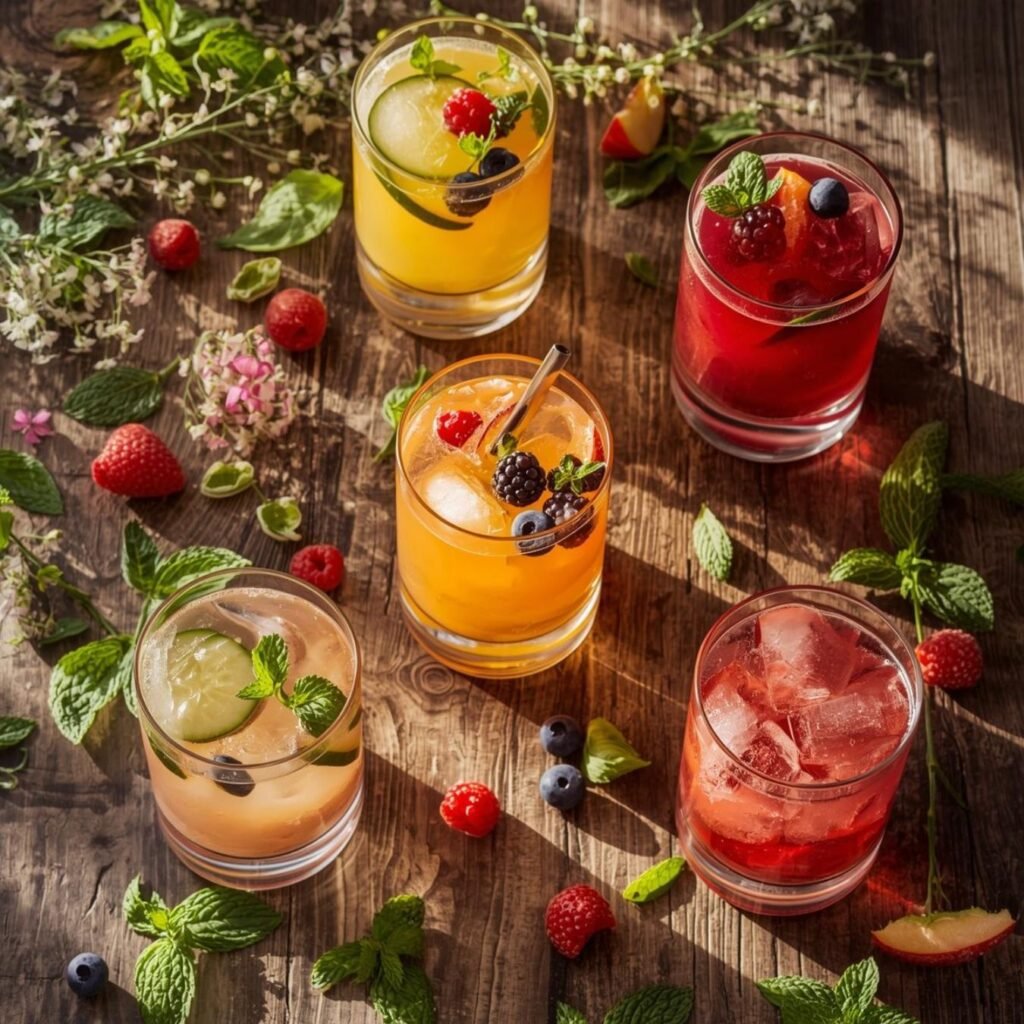 Low Sugar Mocktails for Women Over 40