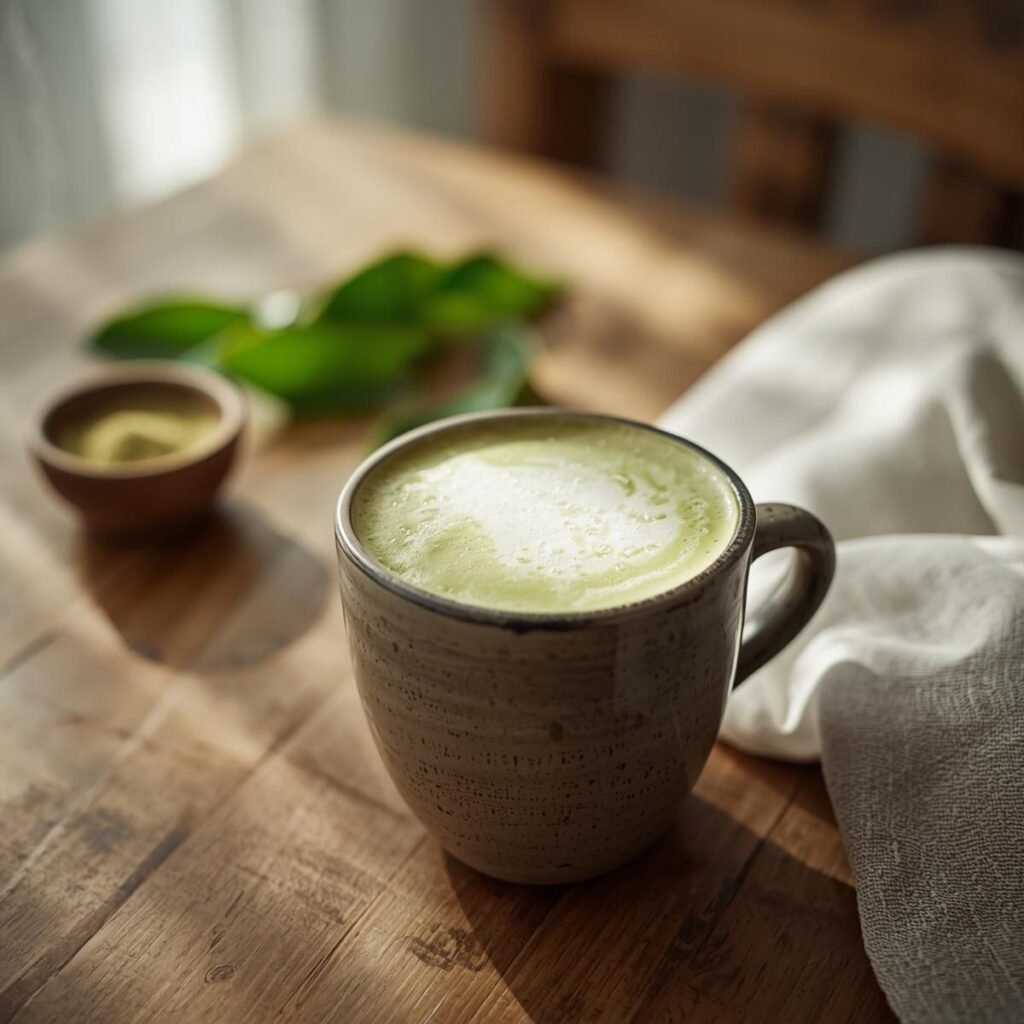 How To Make Moringa Latte