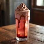 Pink Drink With Chocolate Cream Cold Foam