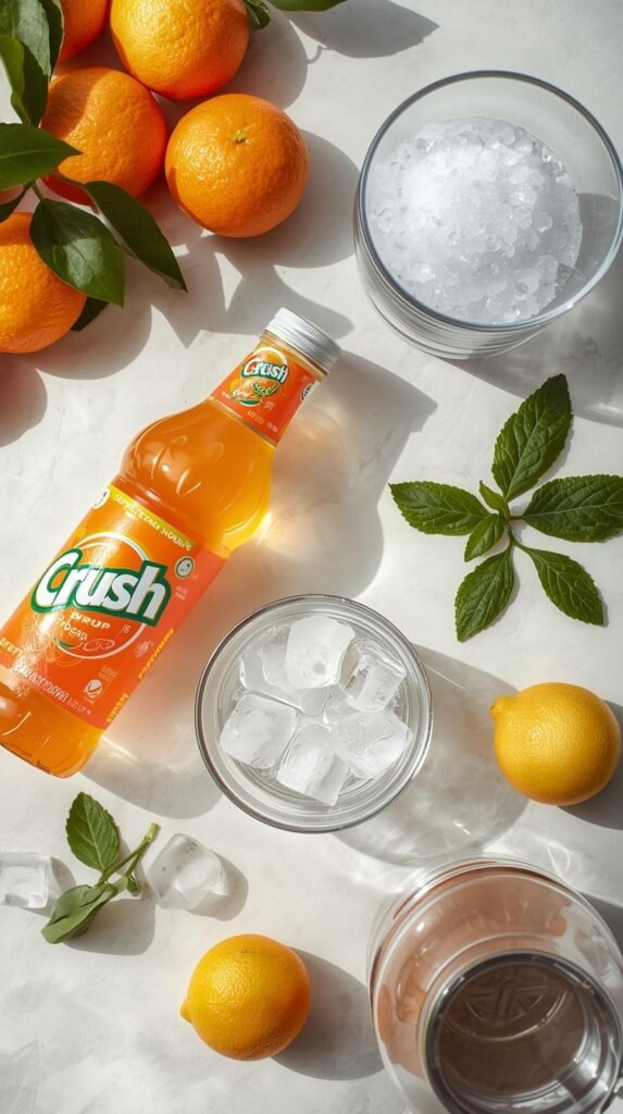 Ingredients You’ll Need to make orange sherbat 