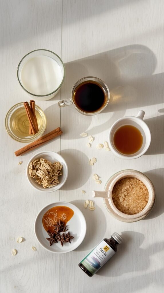 Ingredients You’ll Need to make Starbucks Apple Crisp Oatmilk Macchiato