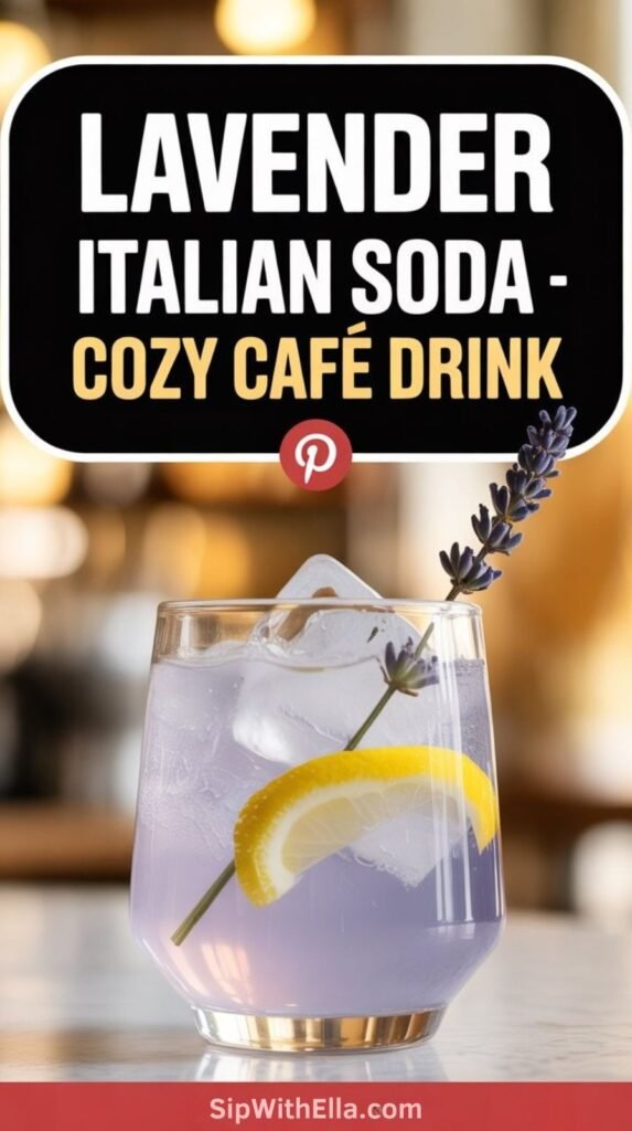 How To Make Lavender Italian Soda