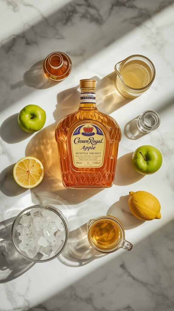 Ingredients You’ll Need to make crown apple slushie 