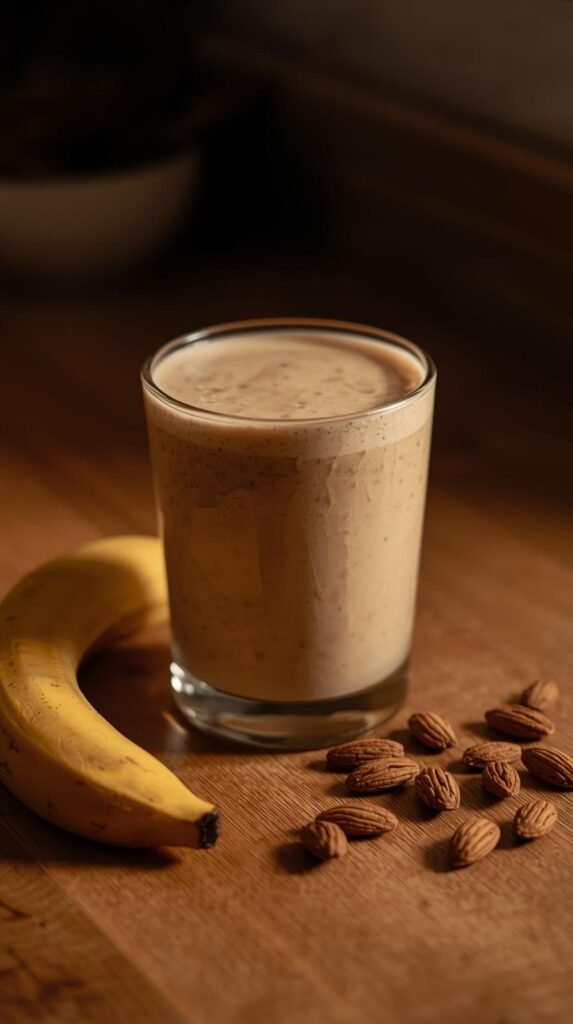 Banana Almond Smoothie (Creamy, Calm, and Cozy)
