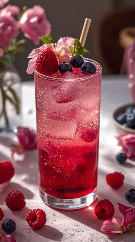 Berry Hibiscus Sparkler