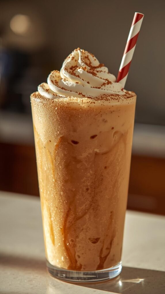 Frozen Iced Coffee Slushie