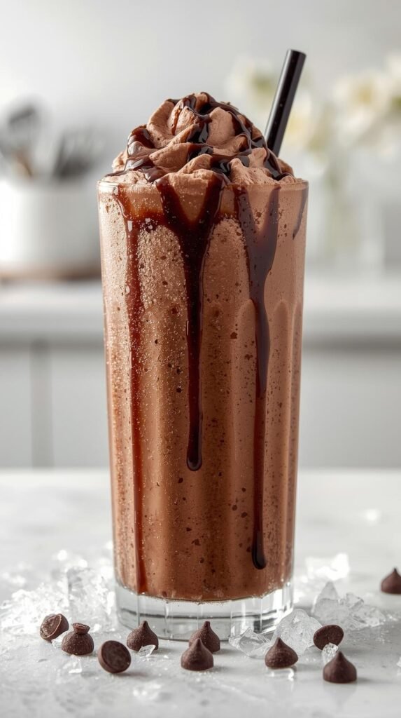 Classic Chocolate Ninja Slushie Milkshake
