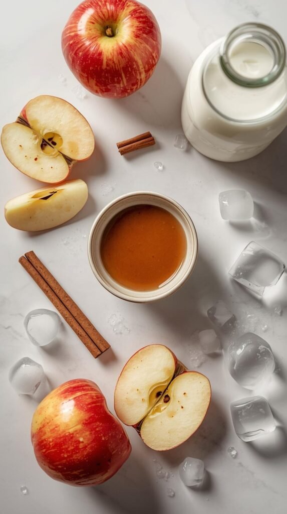 Ingredients You’ll Need to make Caramel apple smoothie 