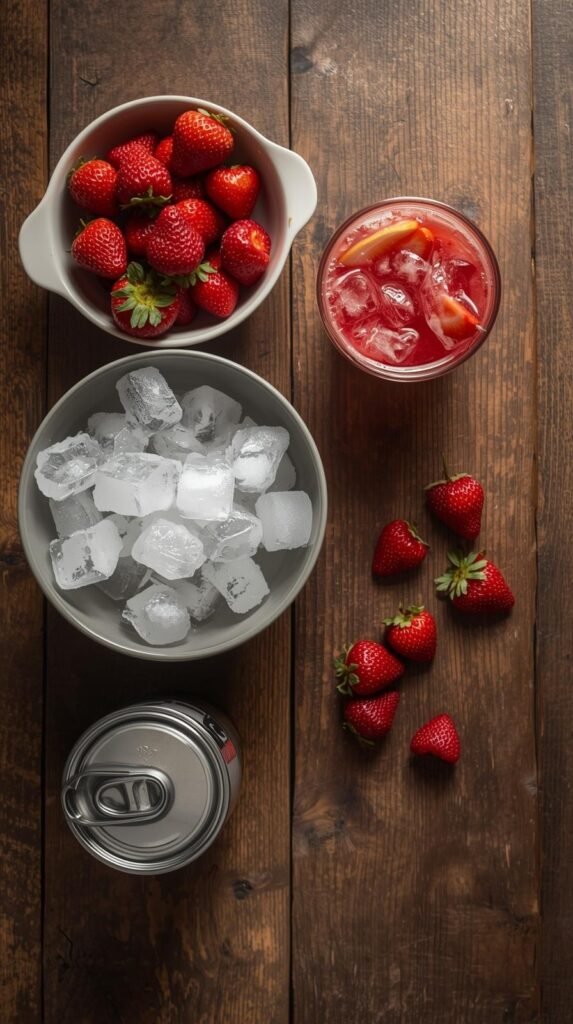 Ingredients You’ll Need for Pink Frozen Valentine Slush