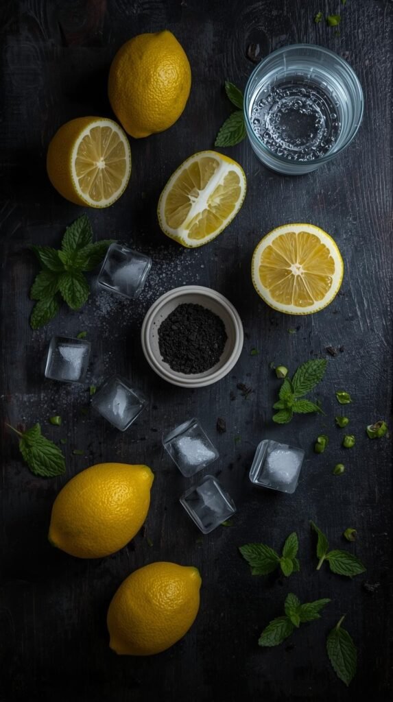 Ingredients You’ll Need to make black lemonade