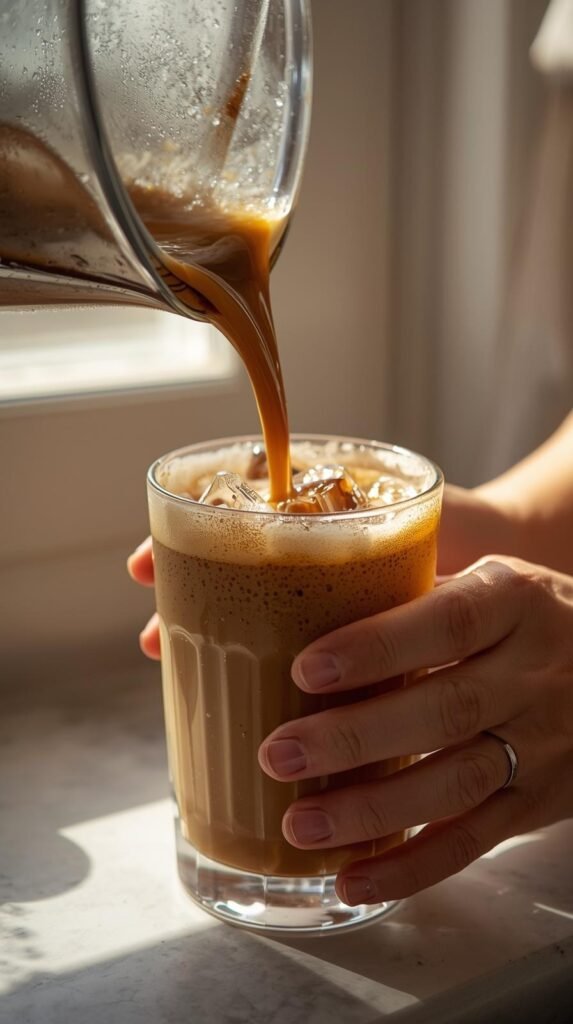 Serving Your Blended Coffee Like a Pro