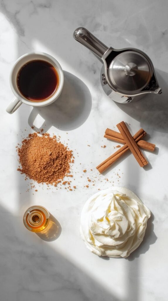Ingredients You’ll Need to make Copycat Starbucks Cinnamon Dolce Latte (Better Than the Café Version)