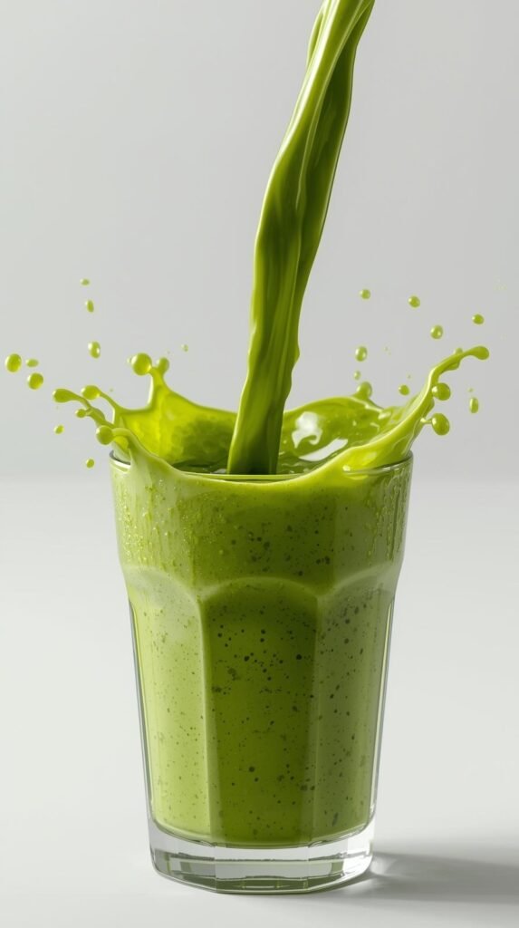 Green High Protein Breakfast Smoothie