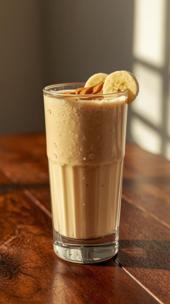 Peanut Butter Banana Protein Smoothie