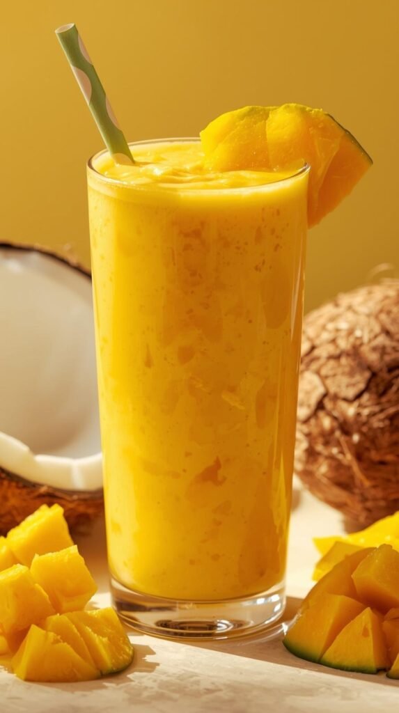 Tropical Mango Protein Smoothie