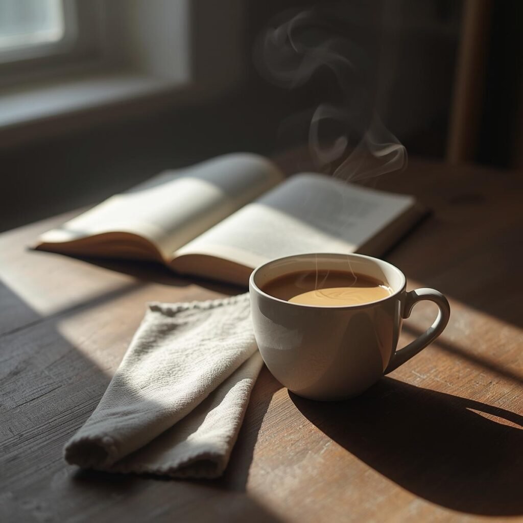 A Cozy Coffee Moment for Quiet Sunday Mornings