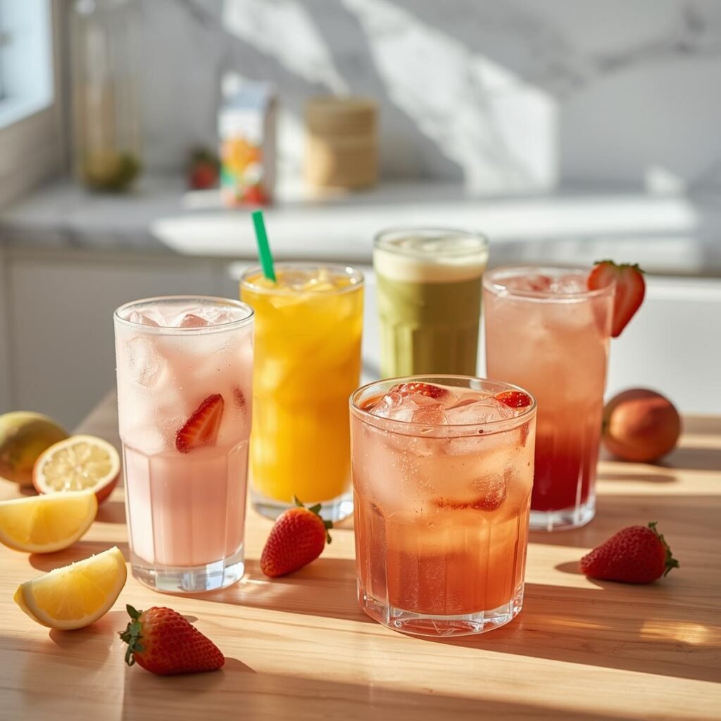 Non-alcoholic Summer Drinks Inspired by Starbucks