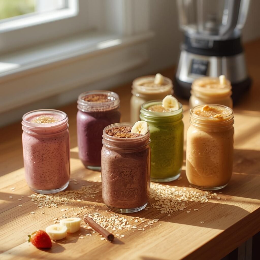 Oatmeal Breakfast Smoothie Recipes