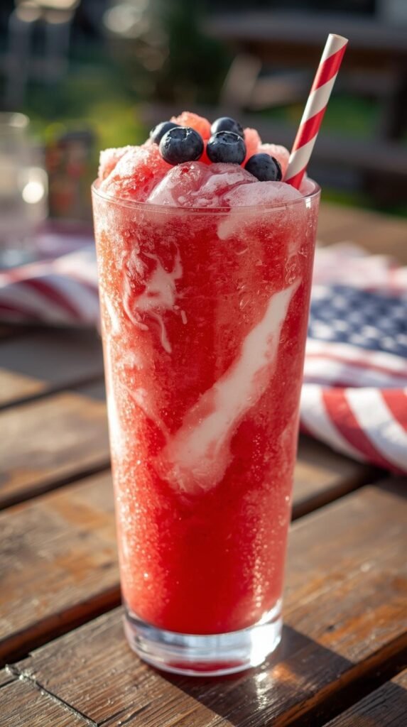 Patriotic Watermelon Slush