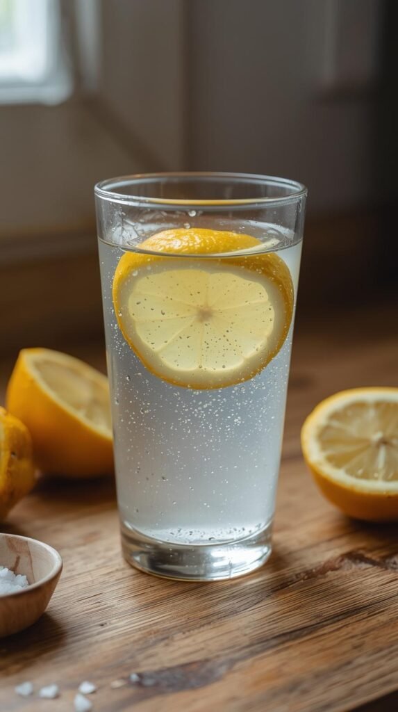 Lemon Sea Salt Hydration Water