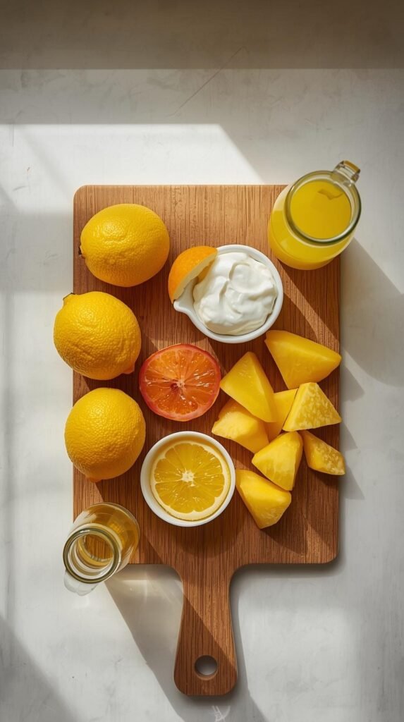 Ingredients You’ll Need to Make This Dirty Coconut Lemonade