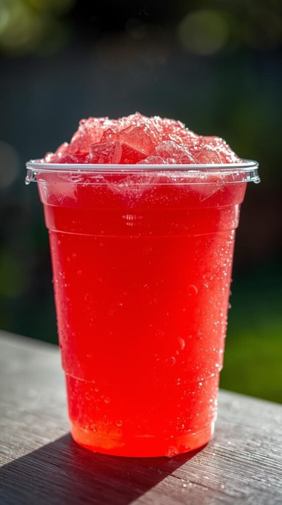 Cherry Blast Kool Aid Slushie