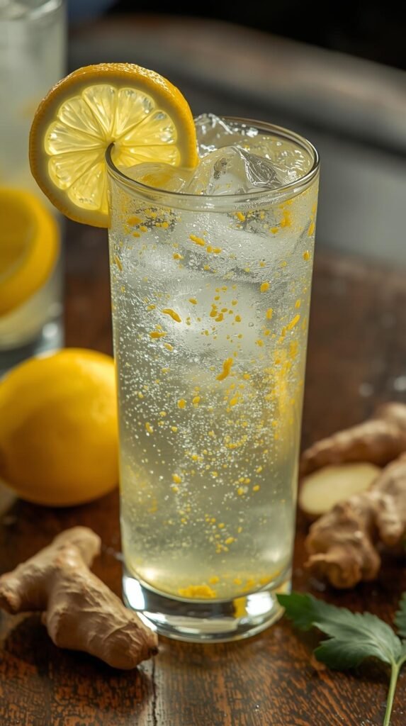 Lemon Ginger Sparkler