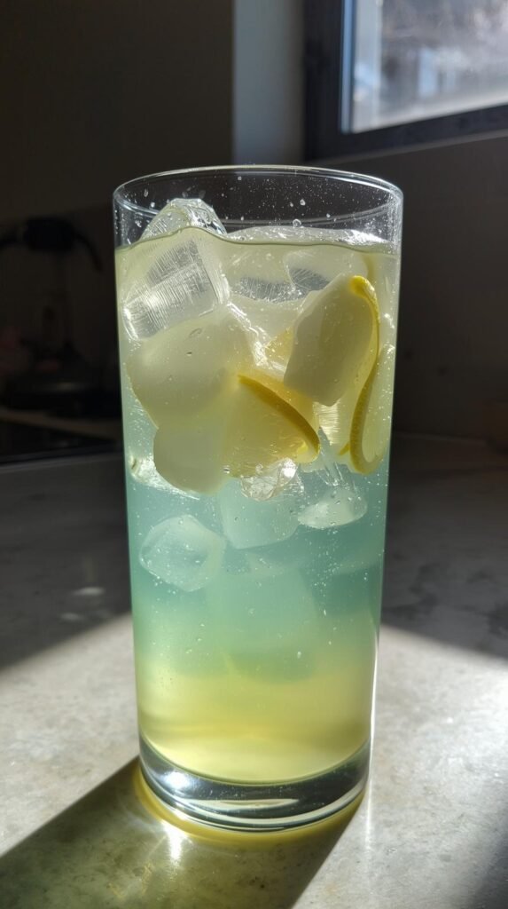 Blue Lotus Honey Ginger Lemon Drink