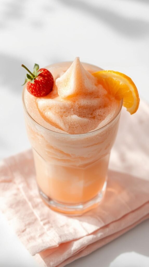 Strawberry Creamsicle Slush