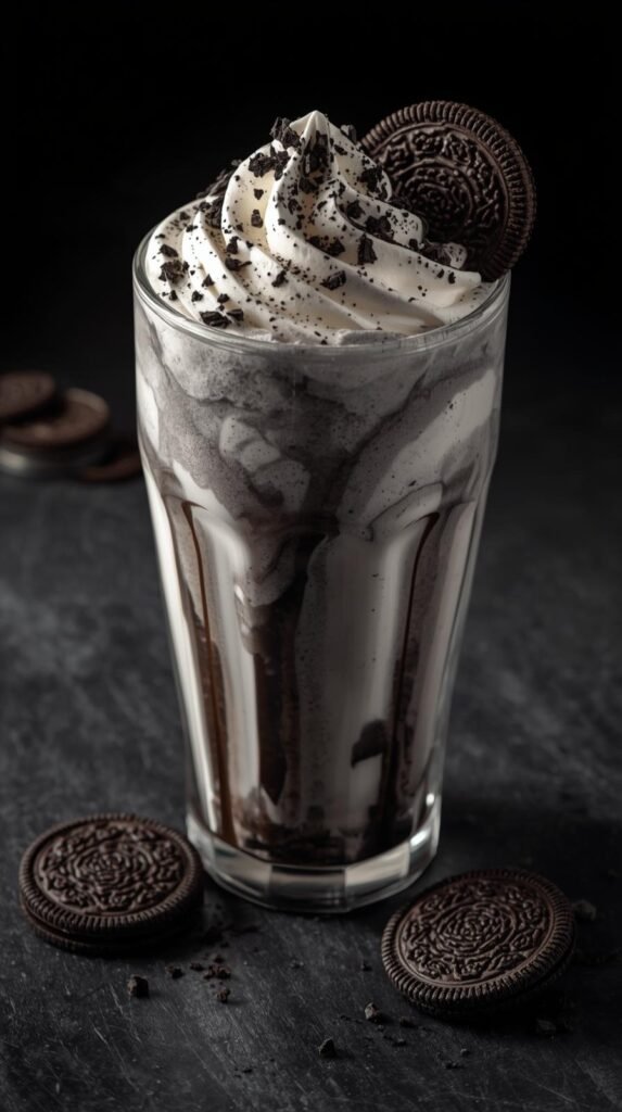 Oreo Pudding Milkshake