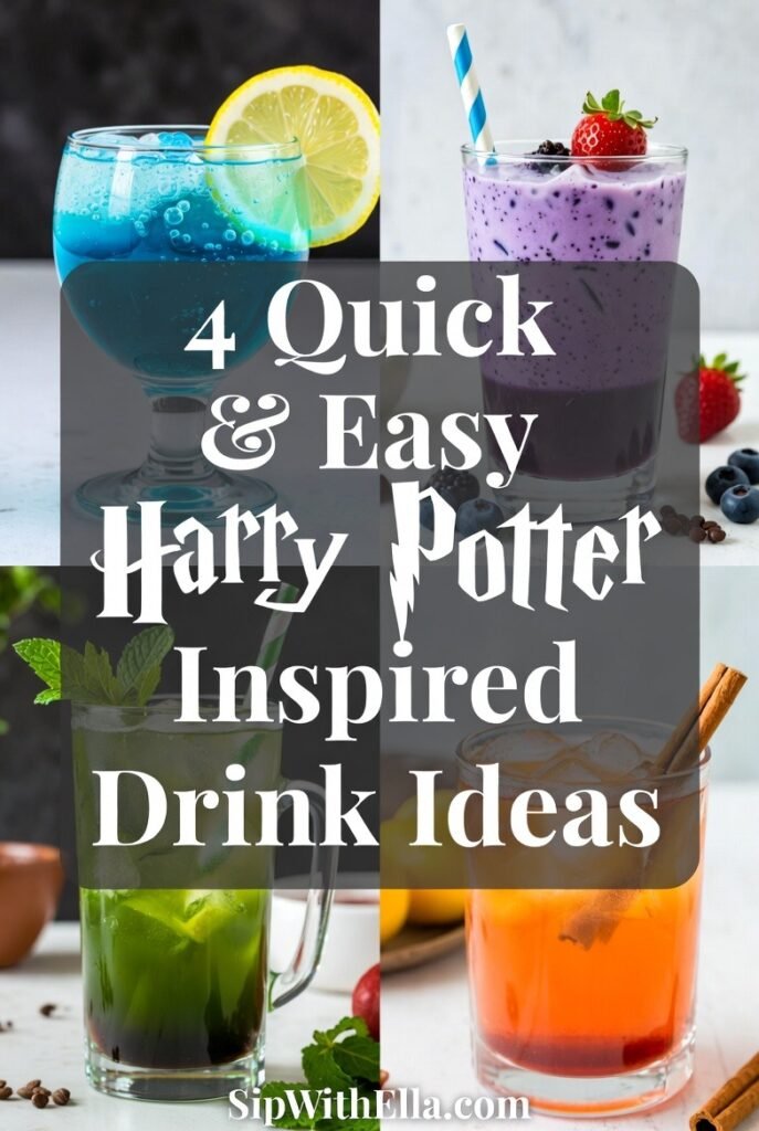 Quick & Easy Harry Potter Inspired Drink Ideas