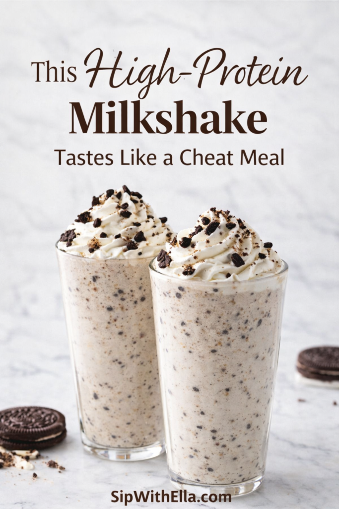 This High-Protein Milkshake Tastes Like a Cheat Meal