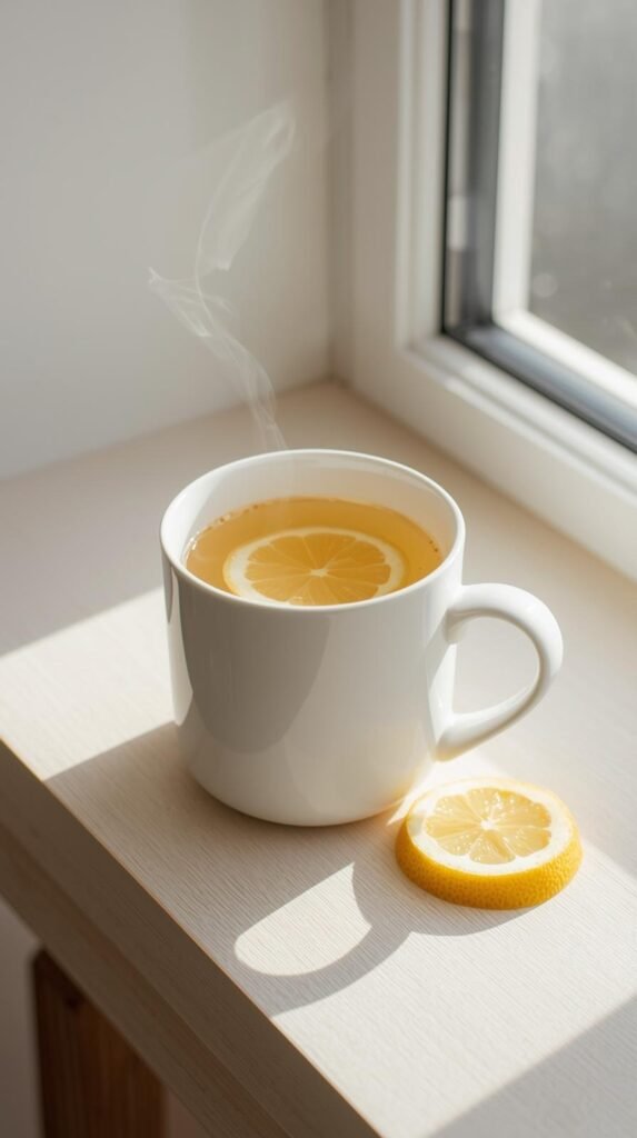 Lemon Honey Warm Water
