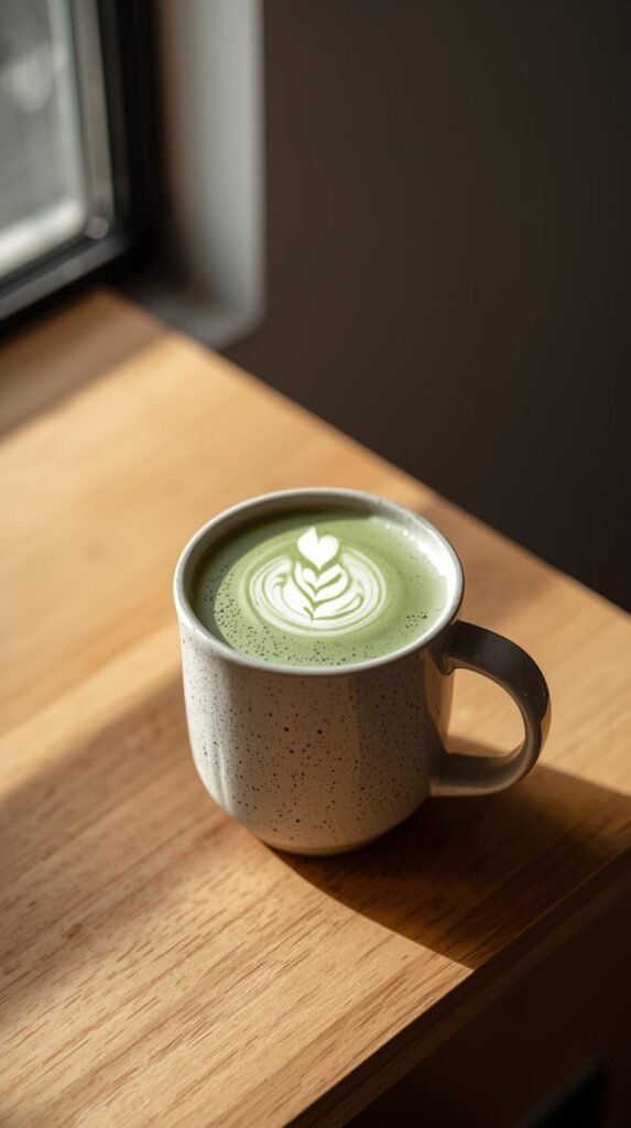 Matcha Oat Milk Latte