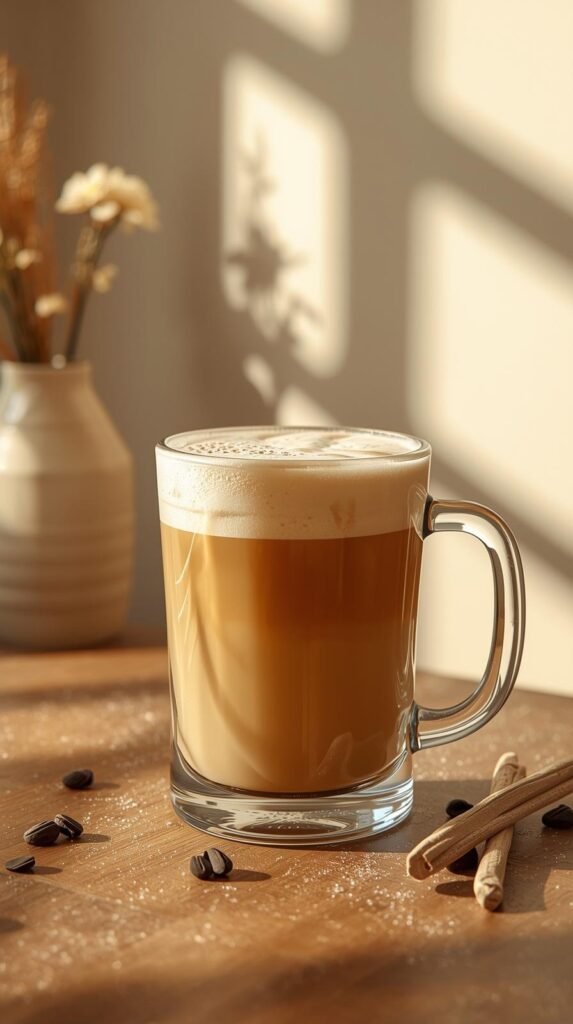 Soft Vanilla Latte at Home