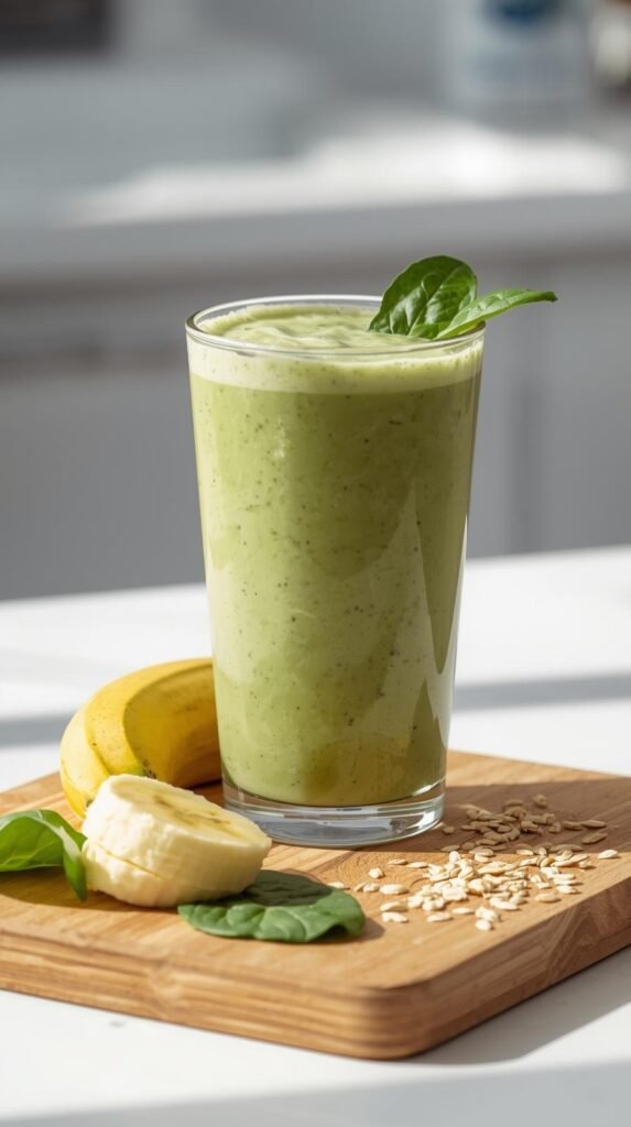 Green Oat Power Smoothie