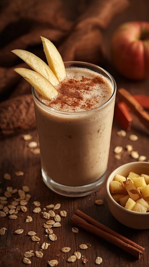  Apple Cinnamon Oat Smoothie