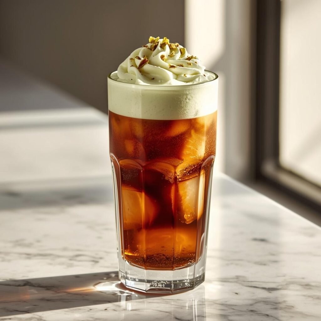 Pistachio Cream Cold Brew (Starbucks Copycat Recipe)