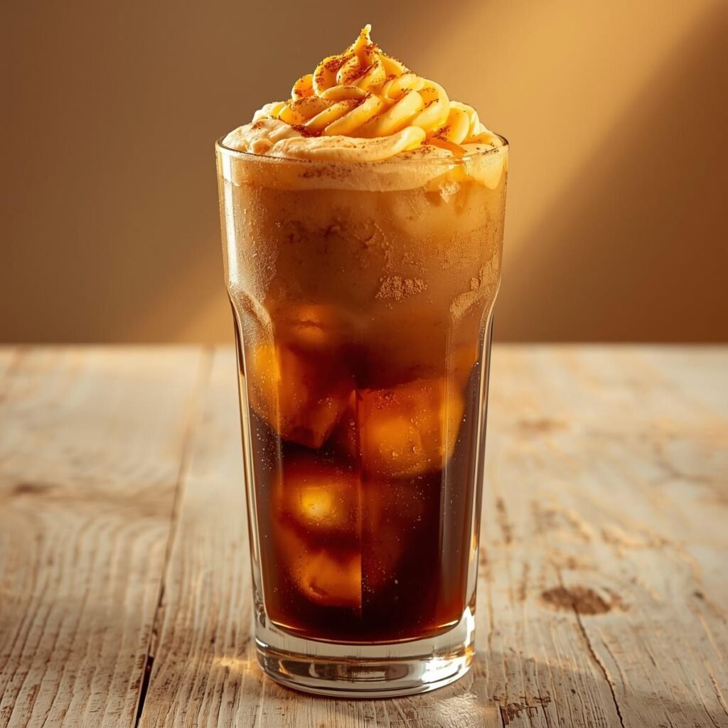 Pumpkin Cream Iced Latte Better Than the Coffee Shop Version